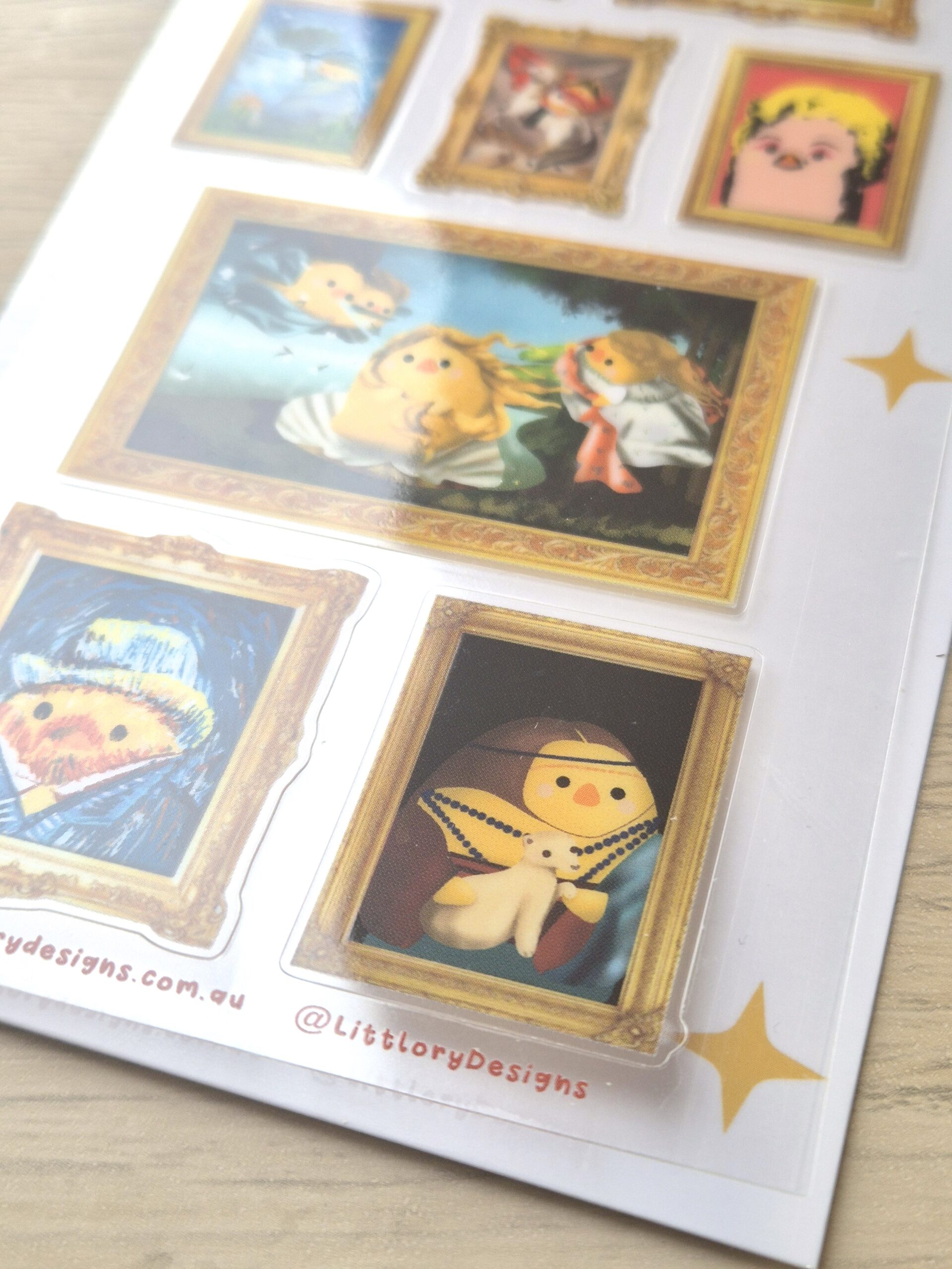 Art Gallery II Sticker Sheet by Littlory Designs Art Gallery II Sticker Sheet by Littlory Designs - Image 2