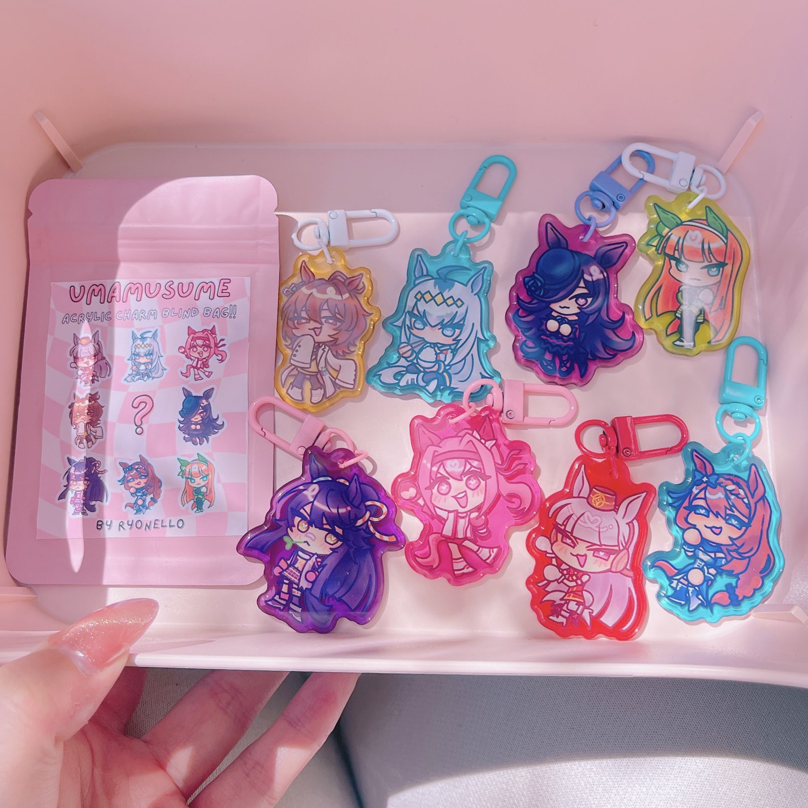 umamusume rounded acrylic charm blind bag by ryonello umamusume rounded acrylic charm blind bag by ryonello - Image 10