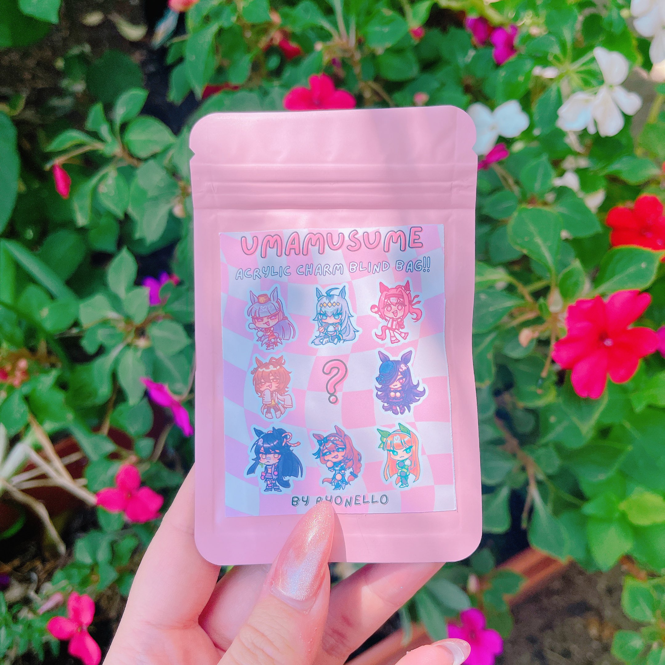 umamusume rounded acrylic charm blind bag by ryonello umamusume rounded acrylic charm blind bag by ryonello