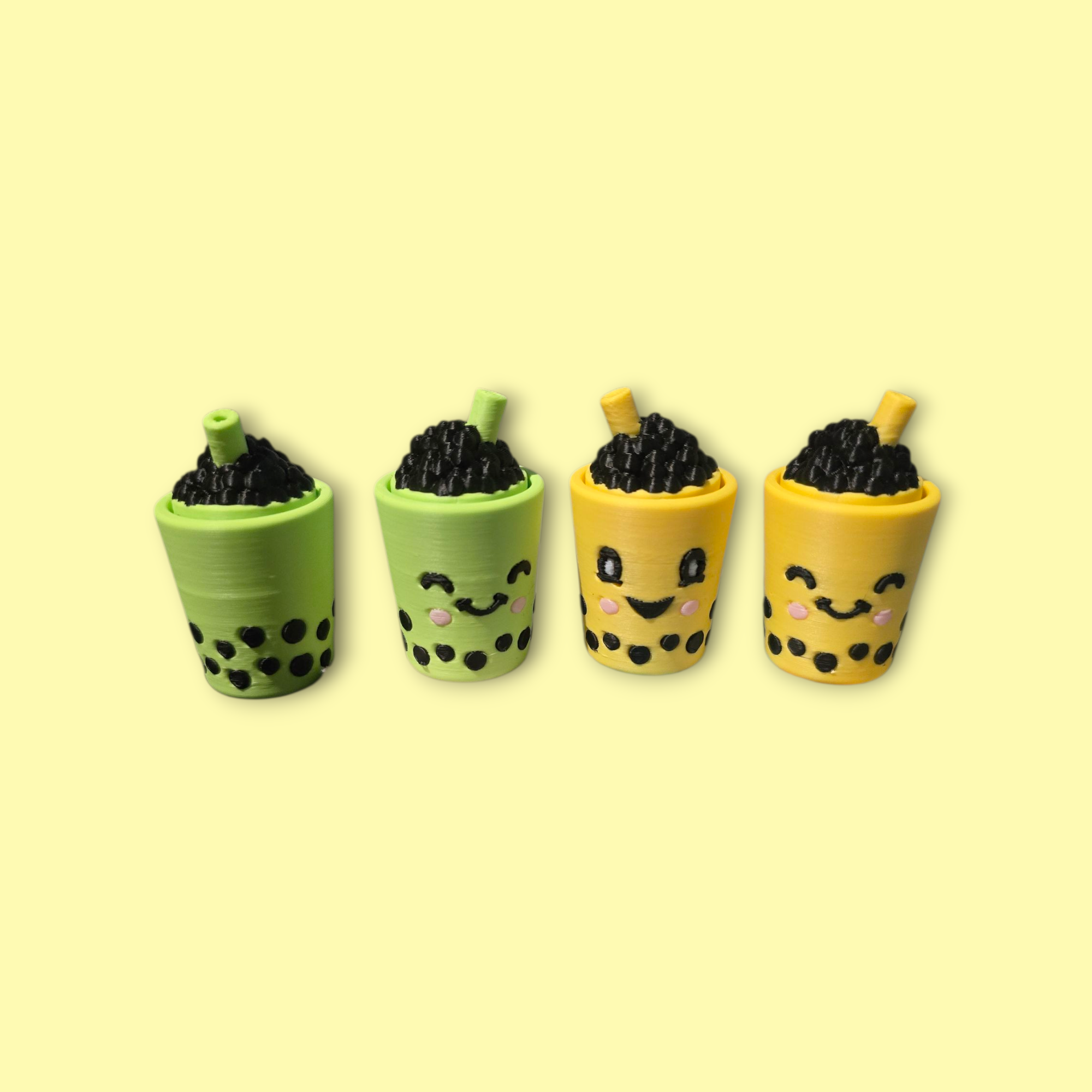 Boba Tea Mechanical Switch Keyboard Fidget Clicker Toy by 3D Creation ...