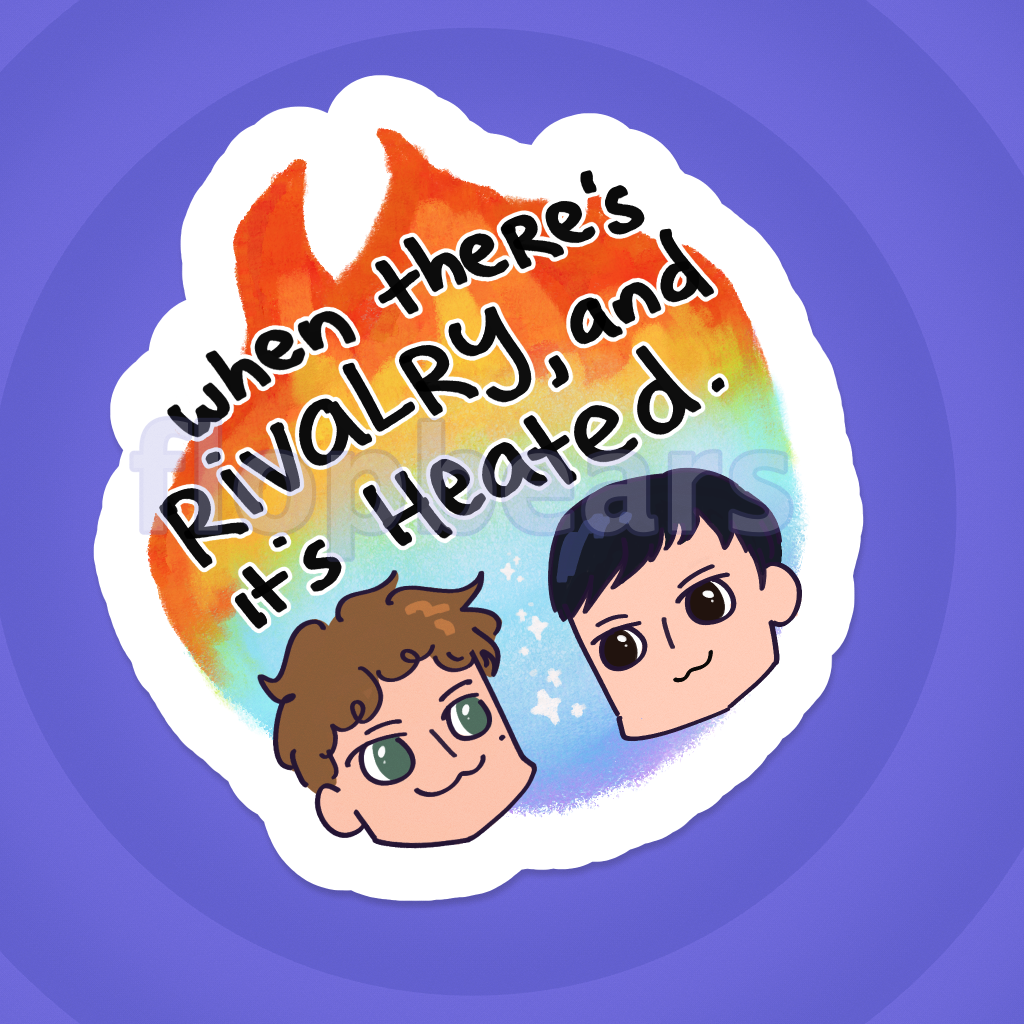 Heated Rivalry Hockey Show sticker by flopbears | in.cube8r
