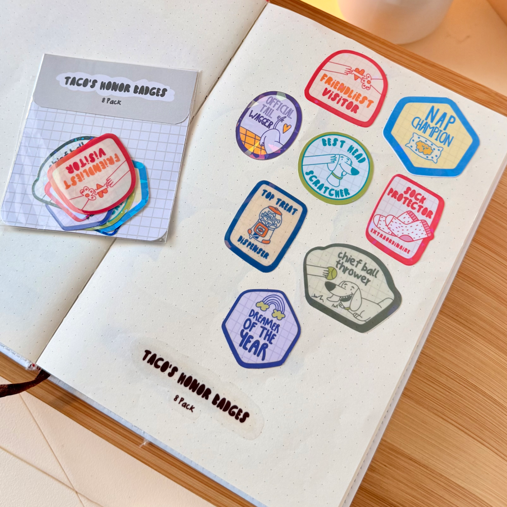 Honor Badges Sticker Pack by ByTaco | in.cube8r