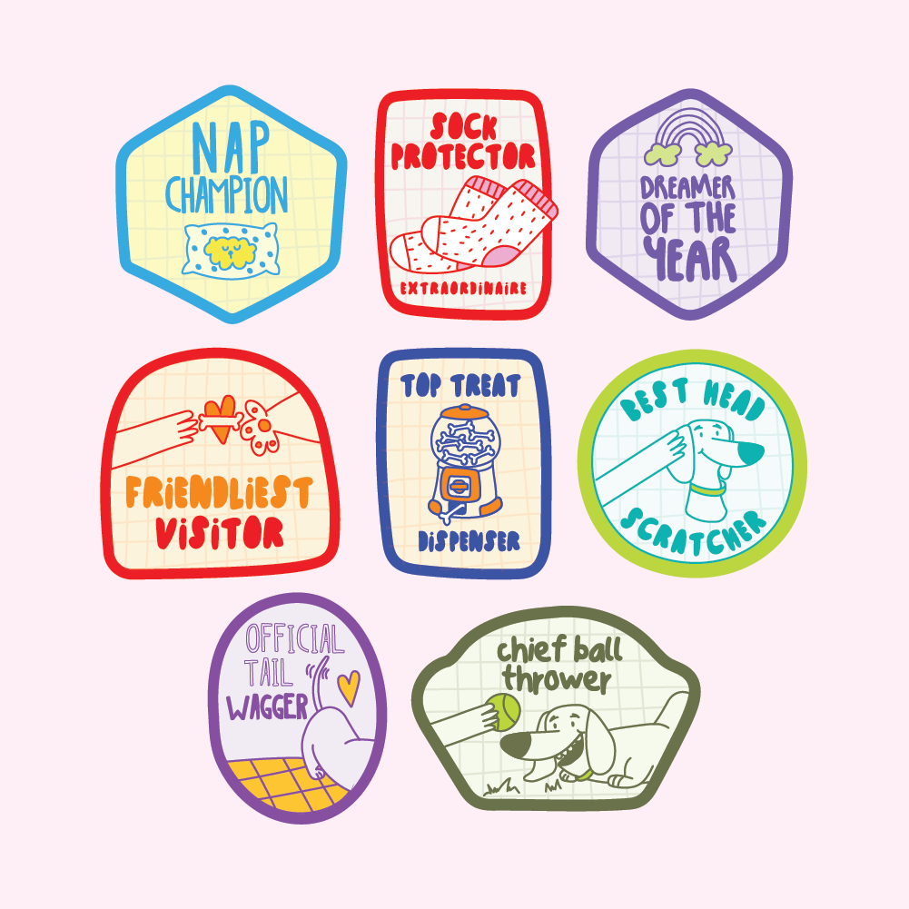 Honor Badges Sticker Pack by ByTaco | in.cube8r