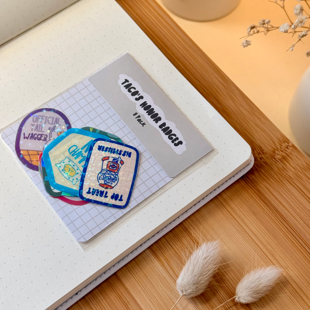Honor Badges Sticker Pack by ByTaco - in.cube8r