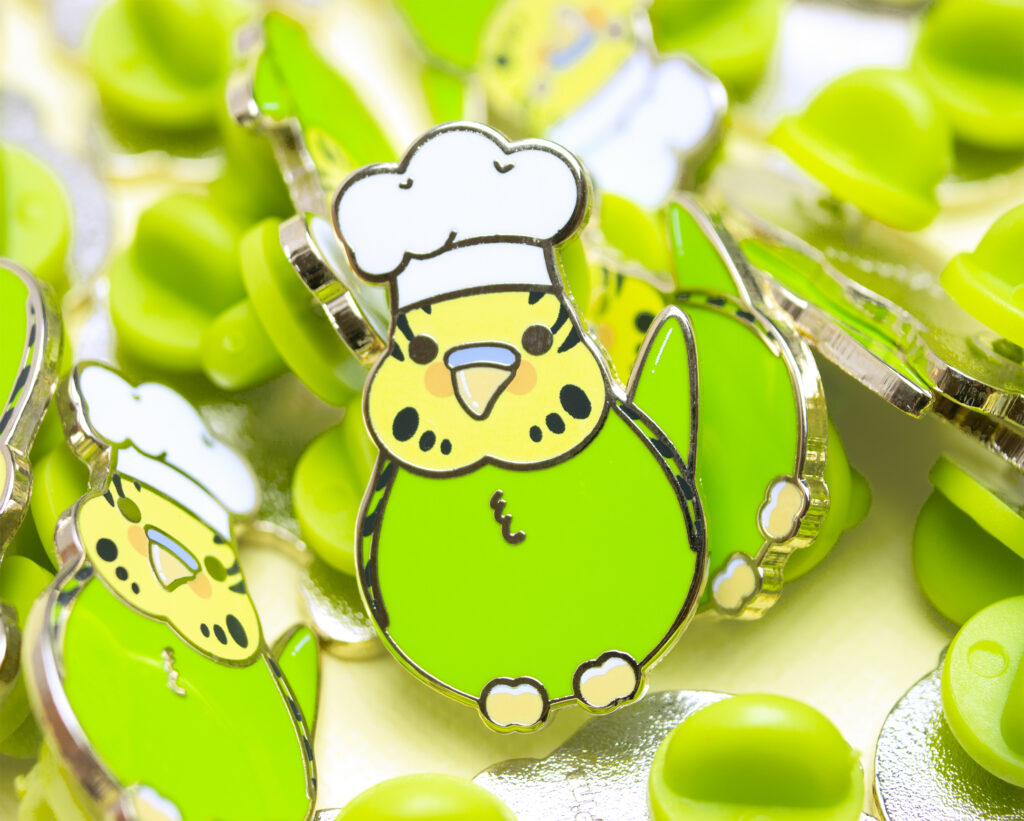 Chef Pin Little Chef, Enamel Pin by Chibi Pins | in.cube8r