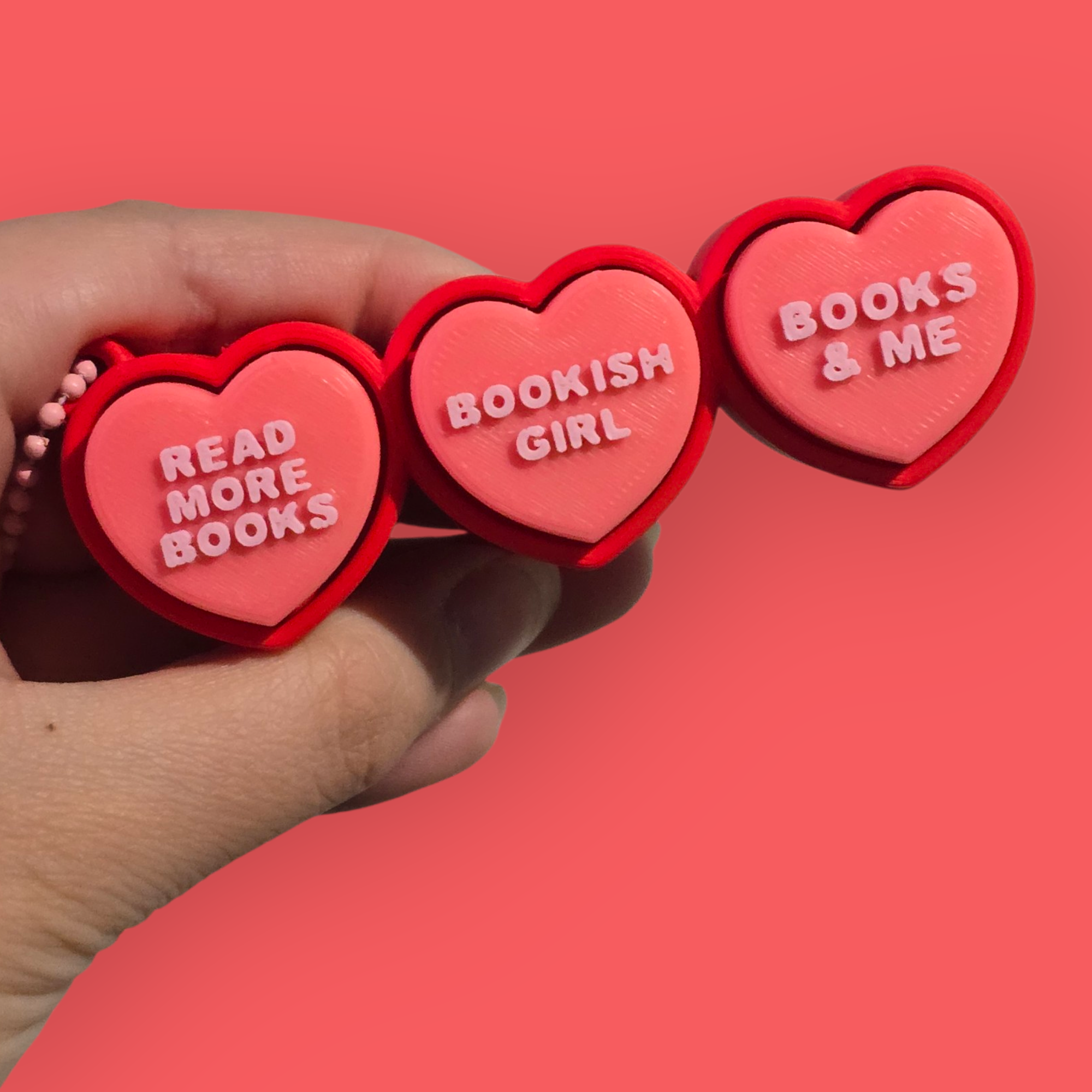 Heart Conversations Fidget Clicker by 3D Creation Cove | in.cube8r