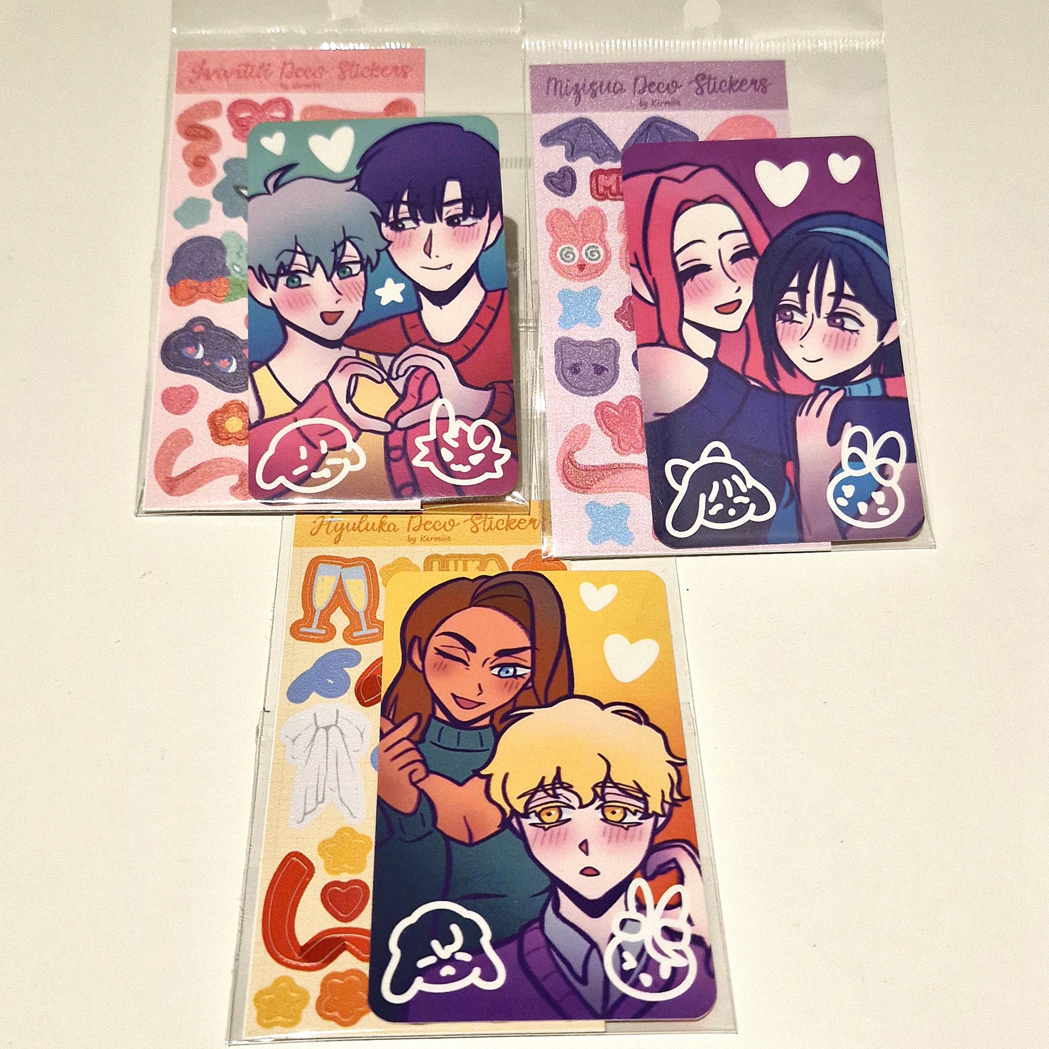 Alien Stage Photocard & Sticker Packs by Kermies Carnival | in.cube8r