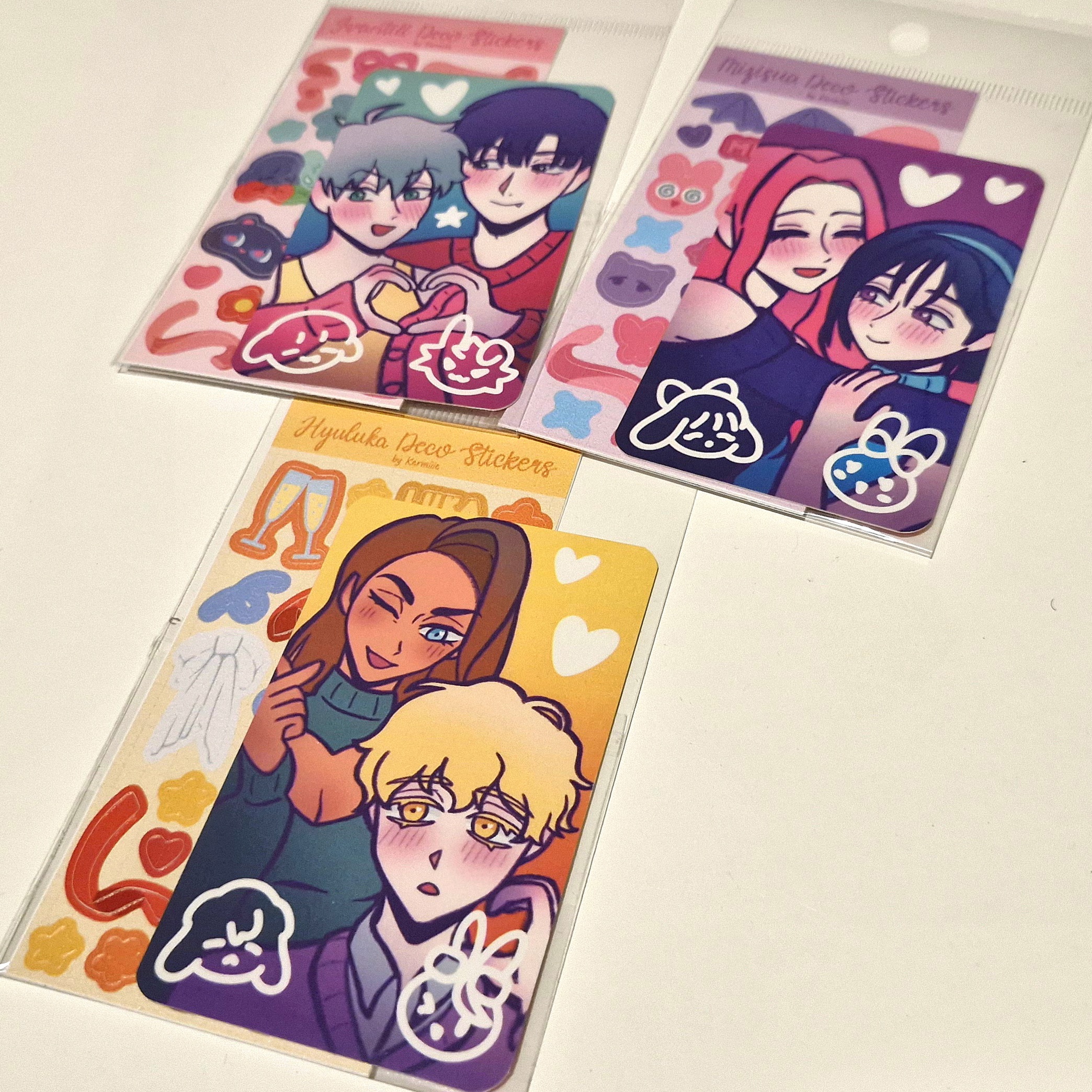 Alien Stage Photocard & Sticker Packs by Kermies Carnival | in.cube8r