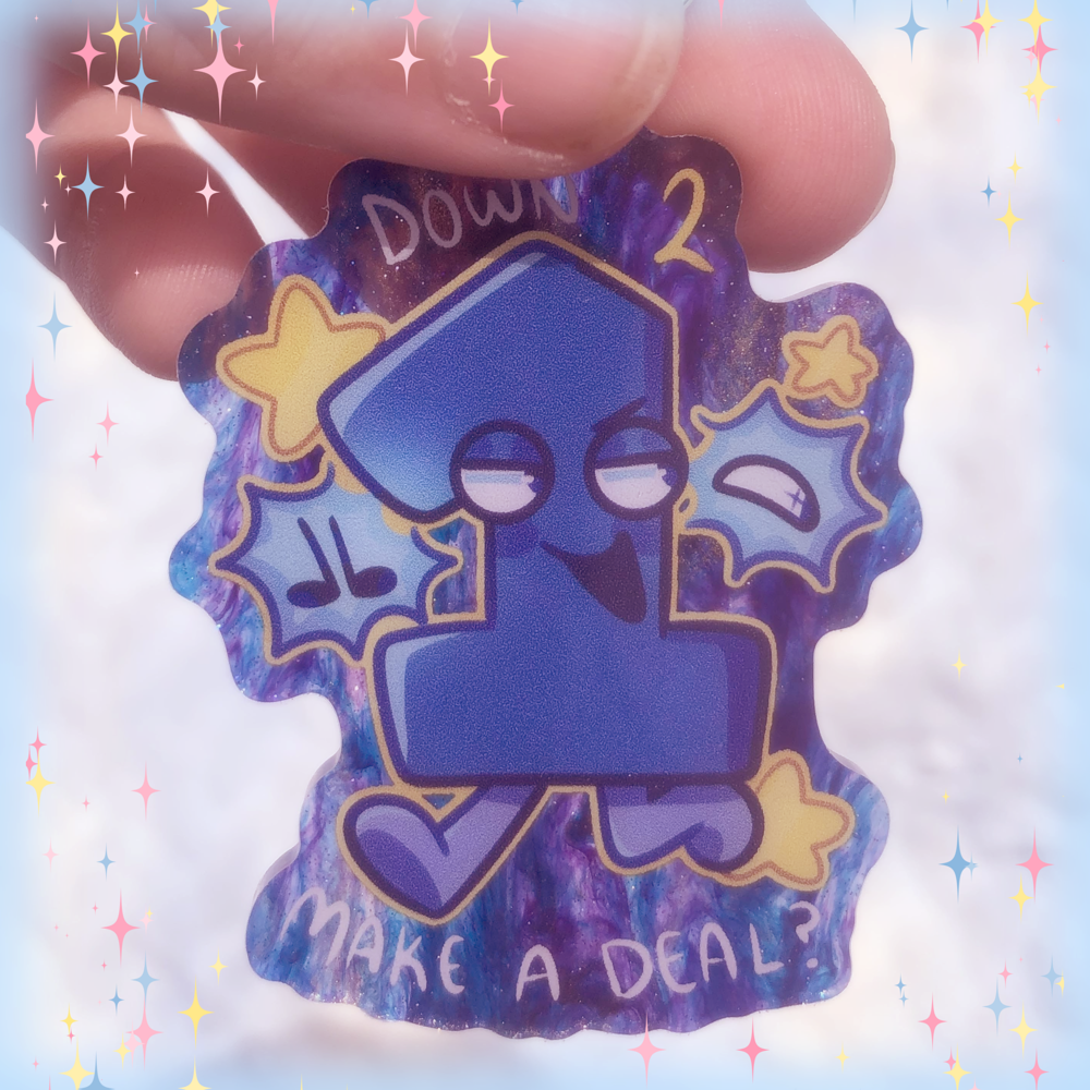 BFDI:TPOT One Keychain by TweekAmami | in.cube8r