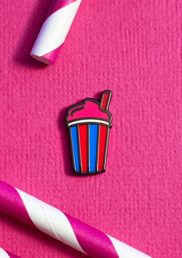 Milk Bar Enamel Pins - Filler Pins by Ink Latte | in.cube8r