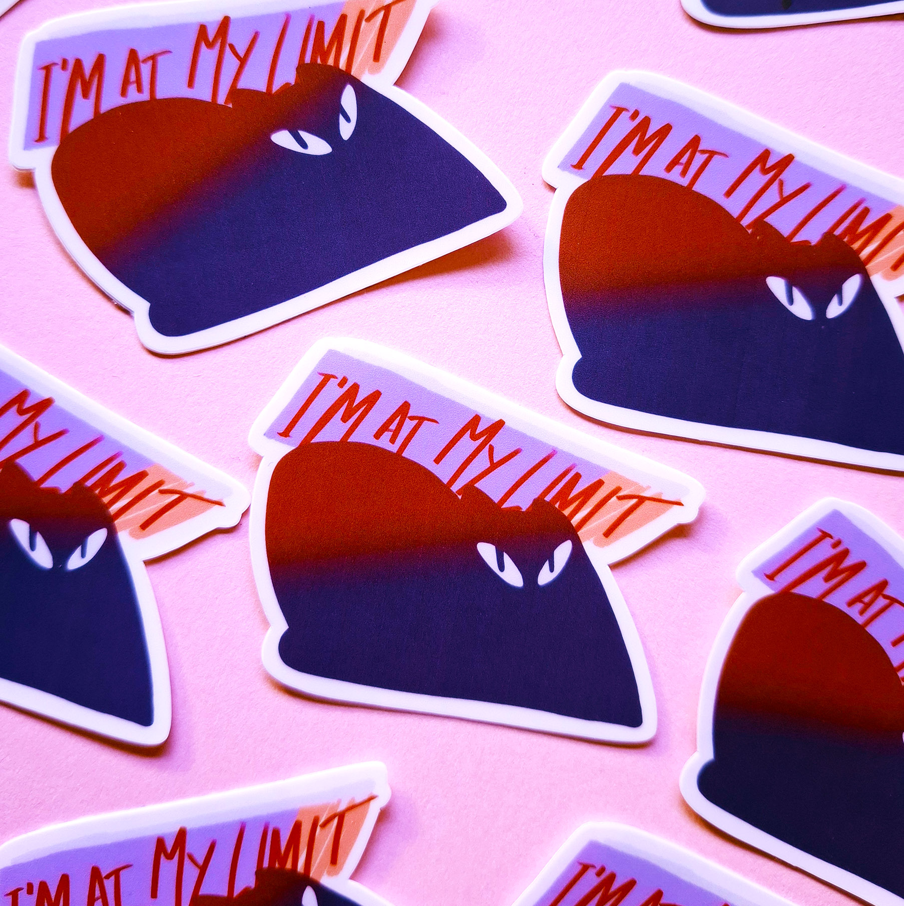 [Single Stickers] At my limit by Coraline Caroline | in.cube8r